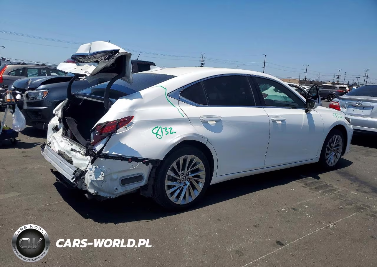 2020 Lexus Es 350 Luxury VIN:58AEZ1B1XLU053426 - 3