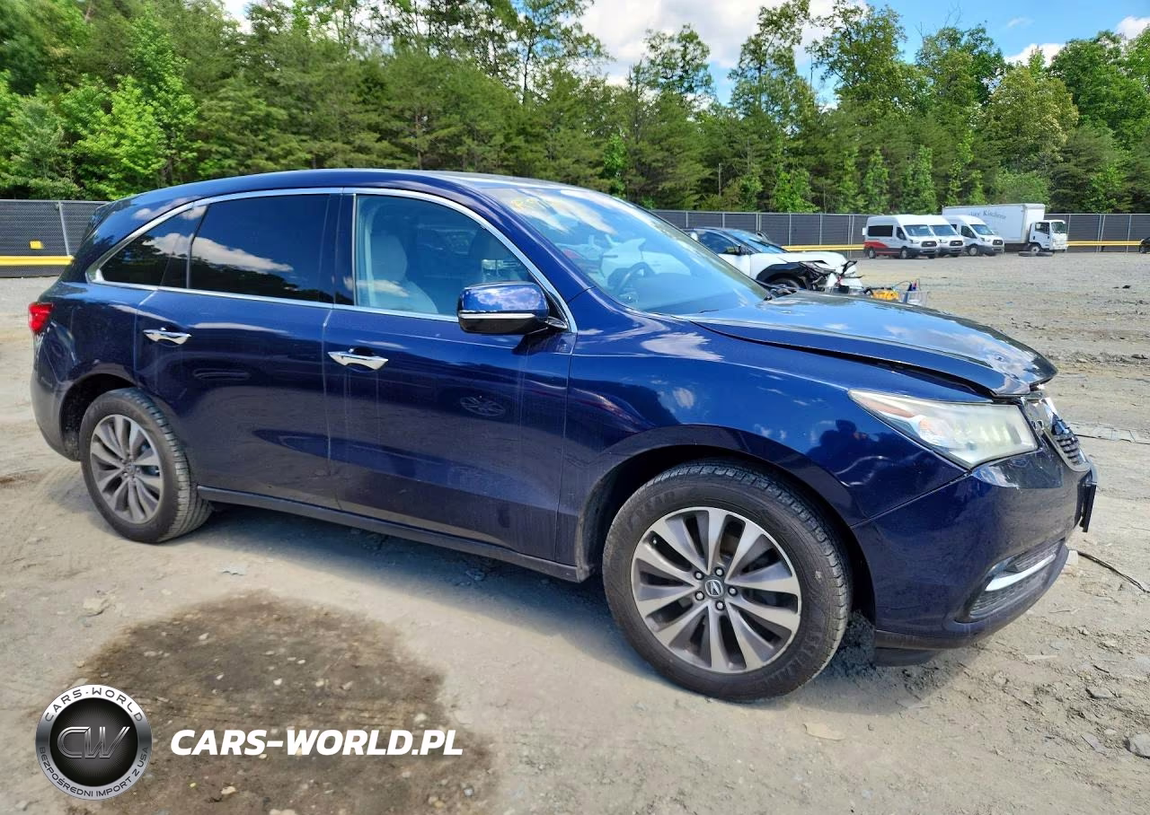 2016 Acura Mdx Technology VIN:5FRYD4H45GB051395 - 4