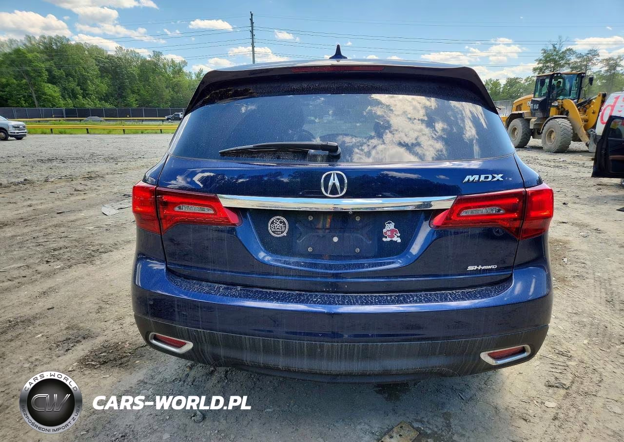 2016 Acura Mdx Technology VIN:5FRYD4H45GB051395 - 6