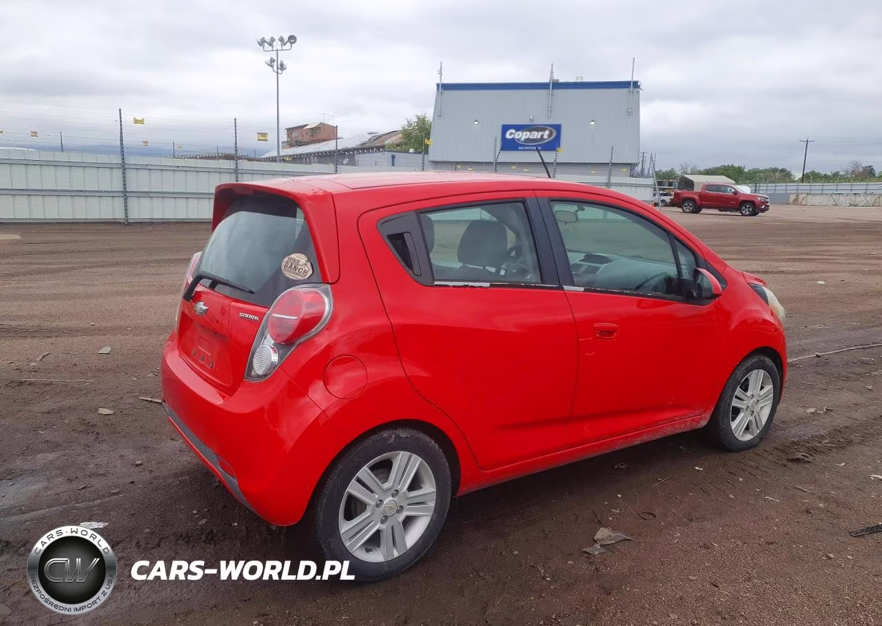 2015 Chevrolet Spark 1Lt VIN:KL8CD6S91FC725140 - 3