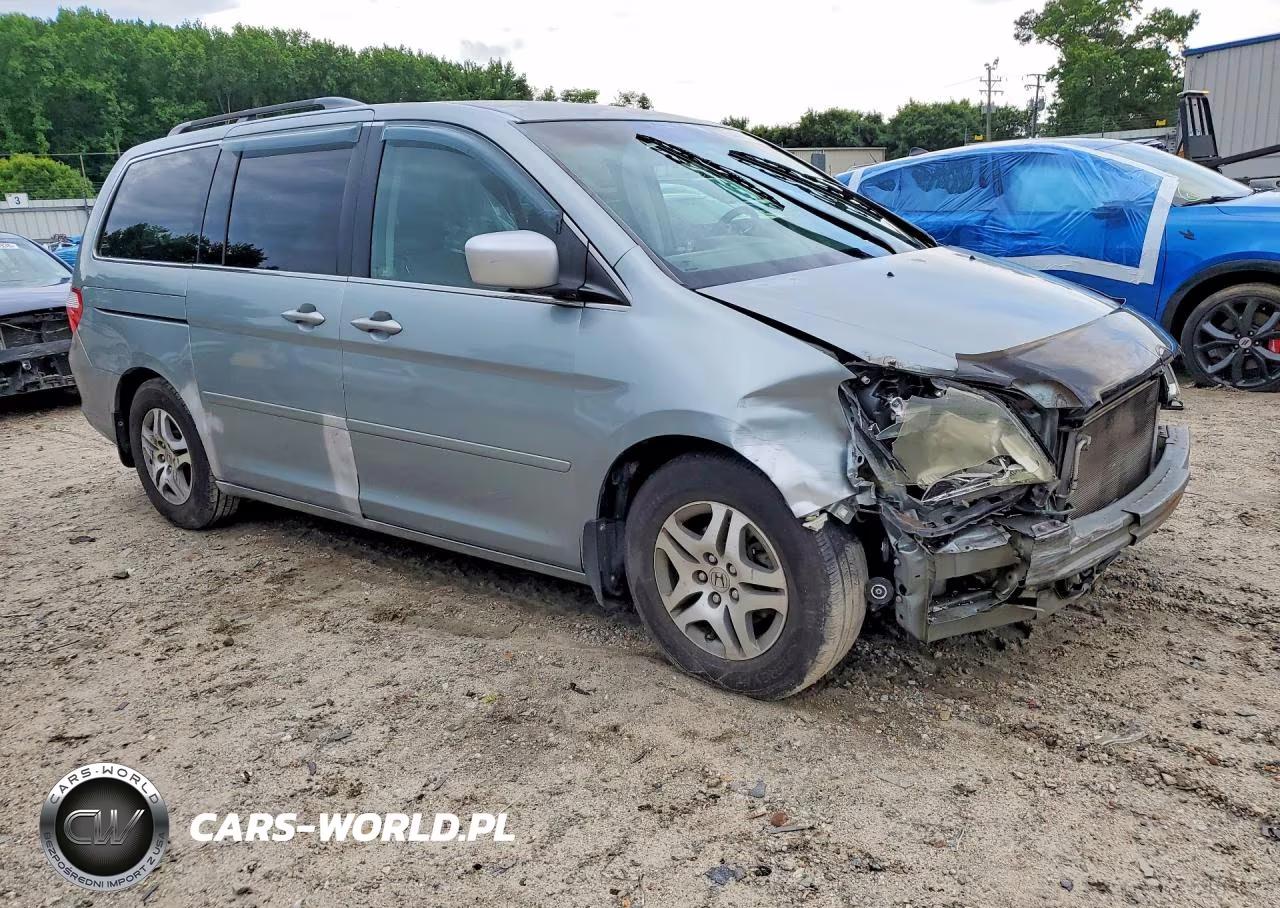 2007 Honda Odyssey Ex VIN:5FNRL38457B018271 - 4