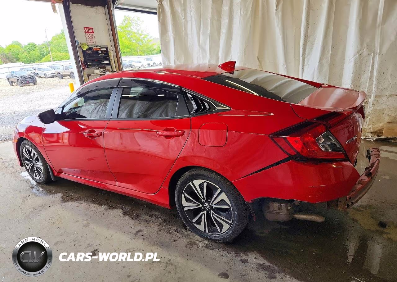 2018 Honda Civic Ex VIN:JHMFC1F39JX028797 - 2