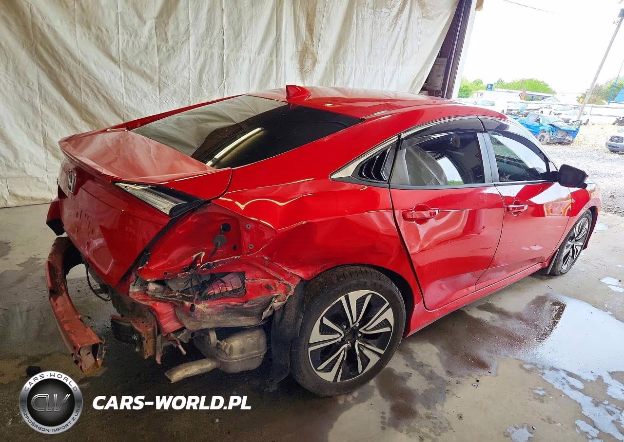 2018 Honda Civic Ex VIN:JHMFC1F39JX028797 - 3
