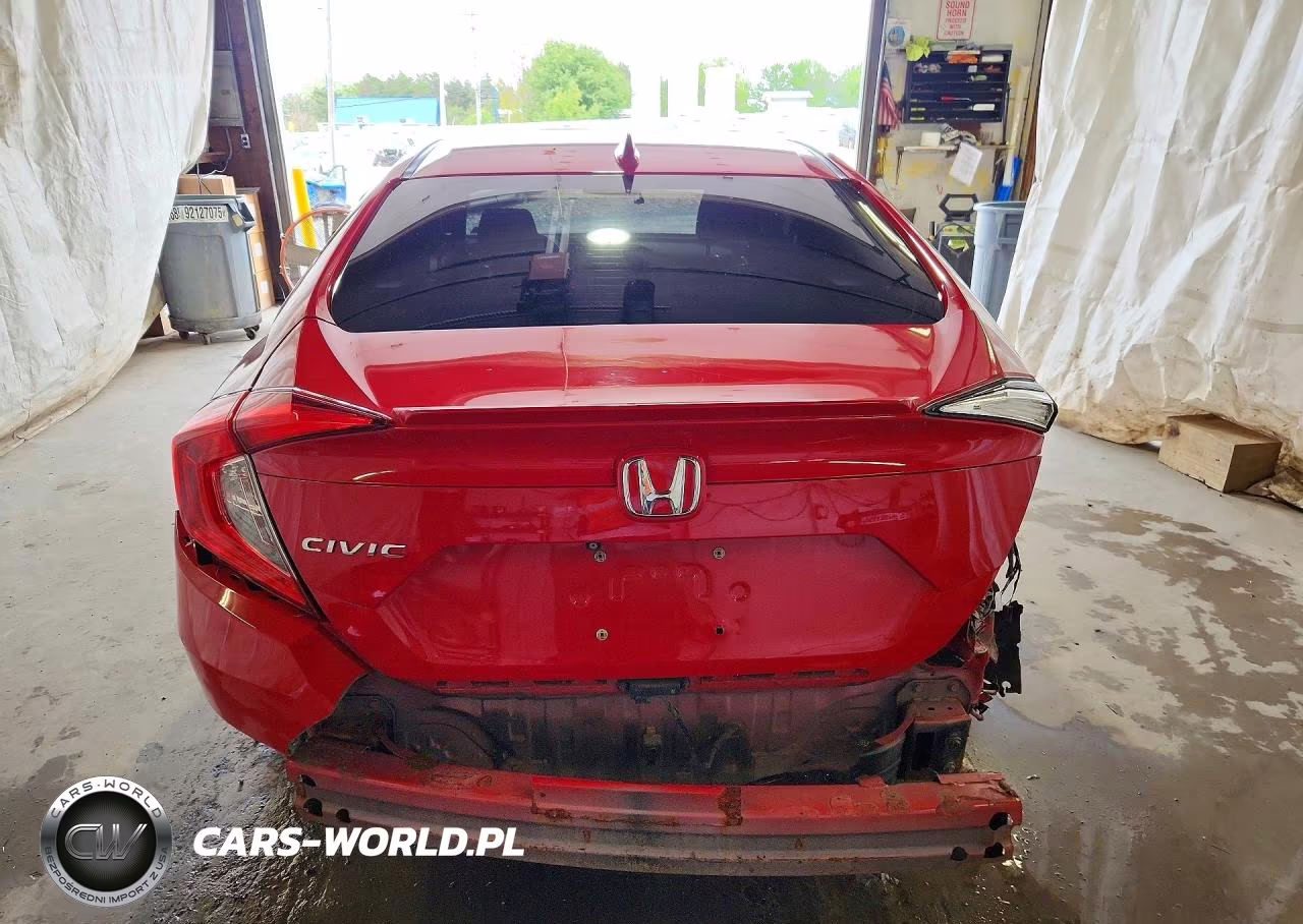 2018 Honda Civic Ex VIN:JHMFC1F39JX028797 - 6
