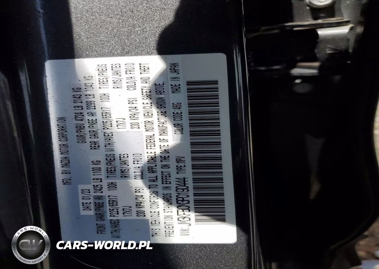 2023 Mazda Cx-5 Preferred VIN:JM3KFBCM3P0190444 - 12