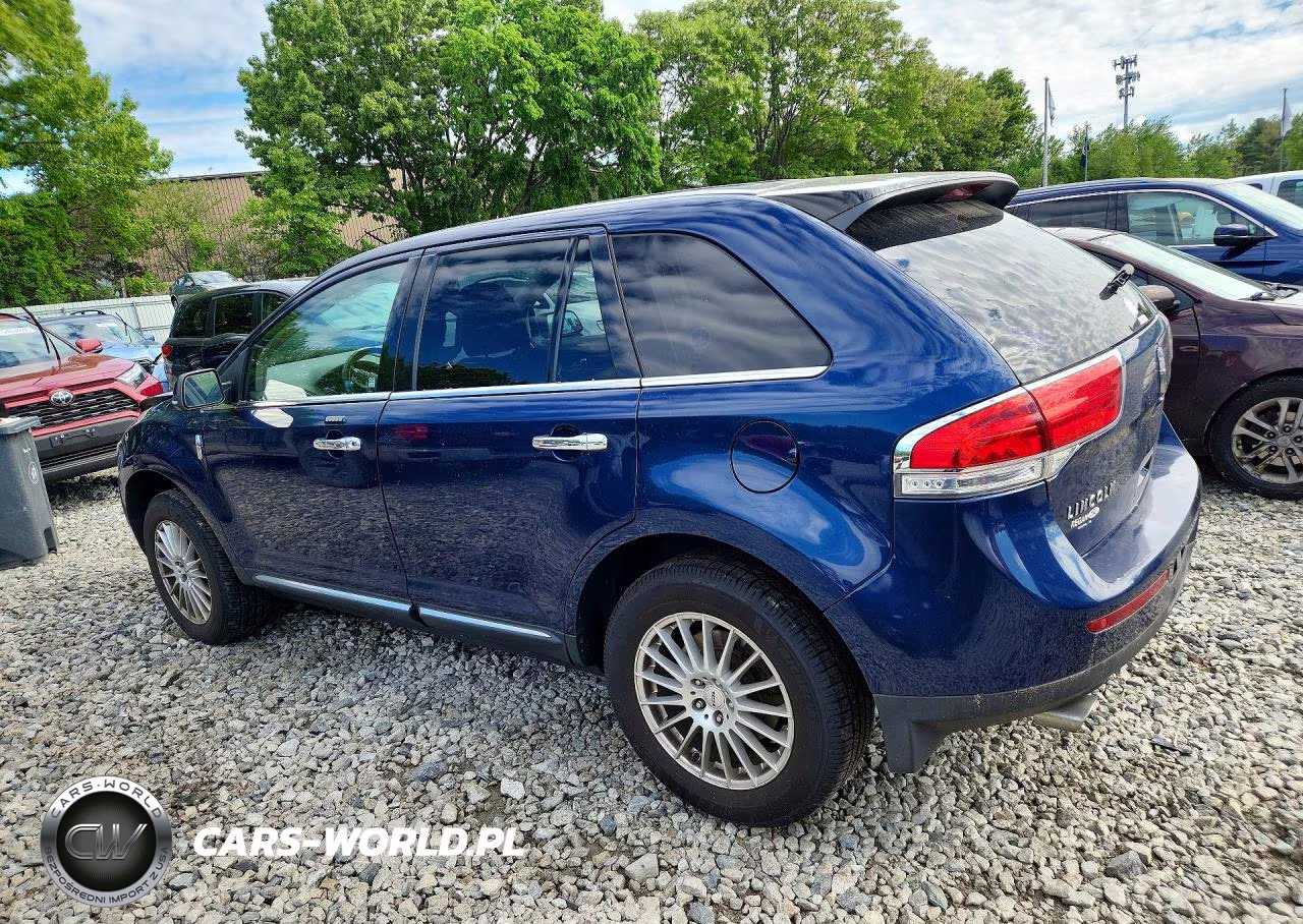 2012 Lincoln Mkx VIN:2LMDJ8JK9CBL07747 - 2