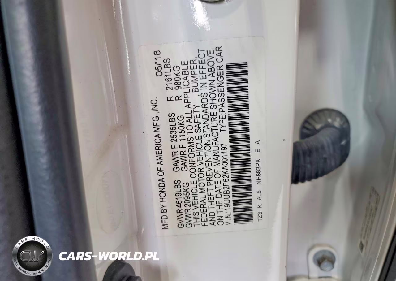 2019 Acura Tlx Technology VIN:19UUB2F62KA001197 - 13
