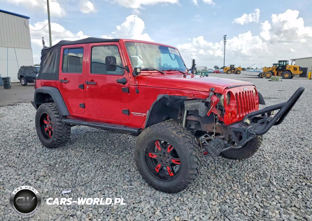2009 Jeep Wrangler Unlimited X VIN:1J4GA39159L708100 - 4