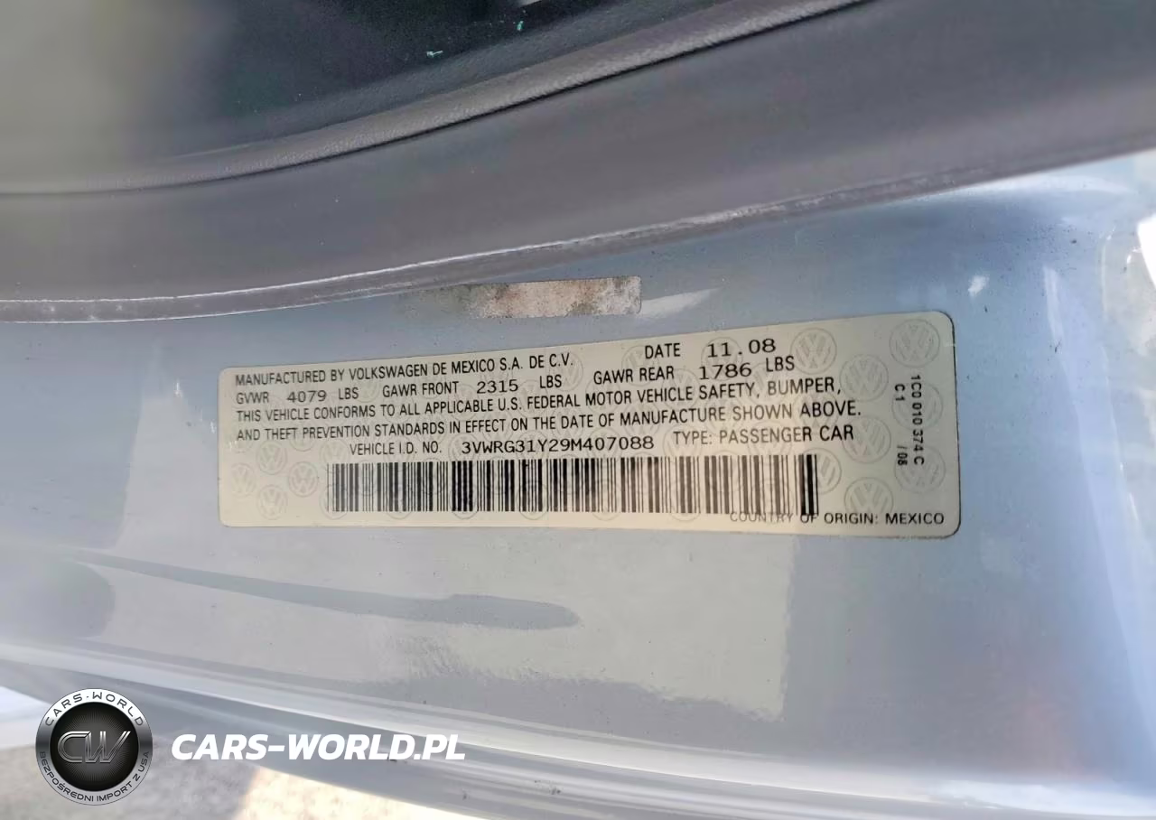 2009 Volkswagen New Beetle S VIN:3VWRG31Y29M407088 - 13
