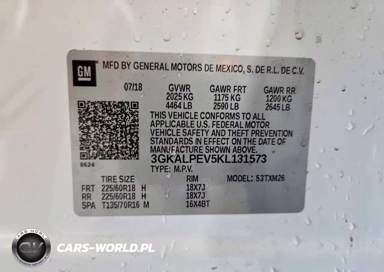 2019 GMC Terrain Slt VIN:3GKALPEV5KL131573 - 13