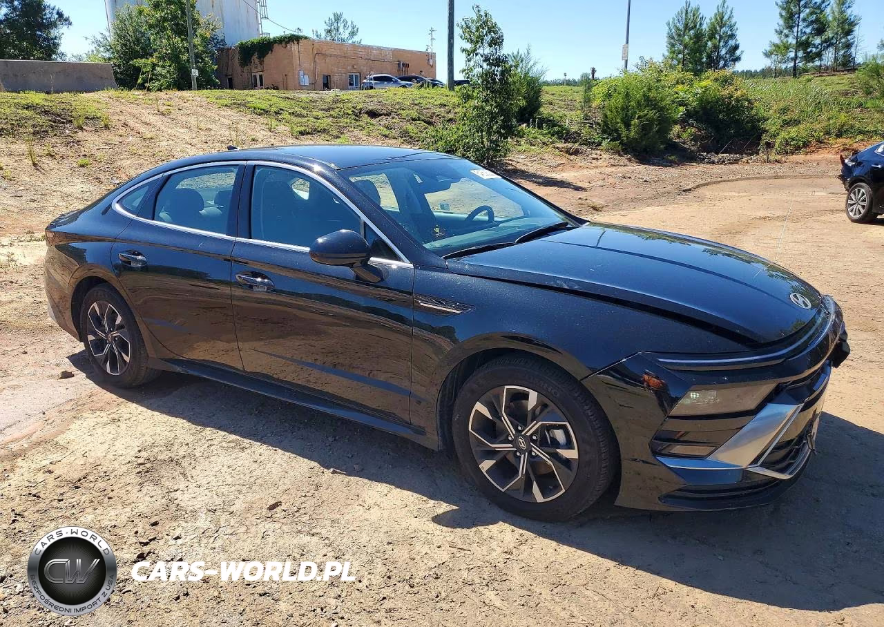 2025 Hyundai Sonata Sel VIN:KMHL64JAXSA492054 - 4