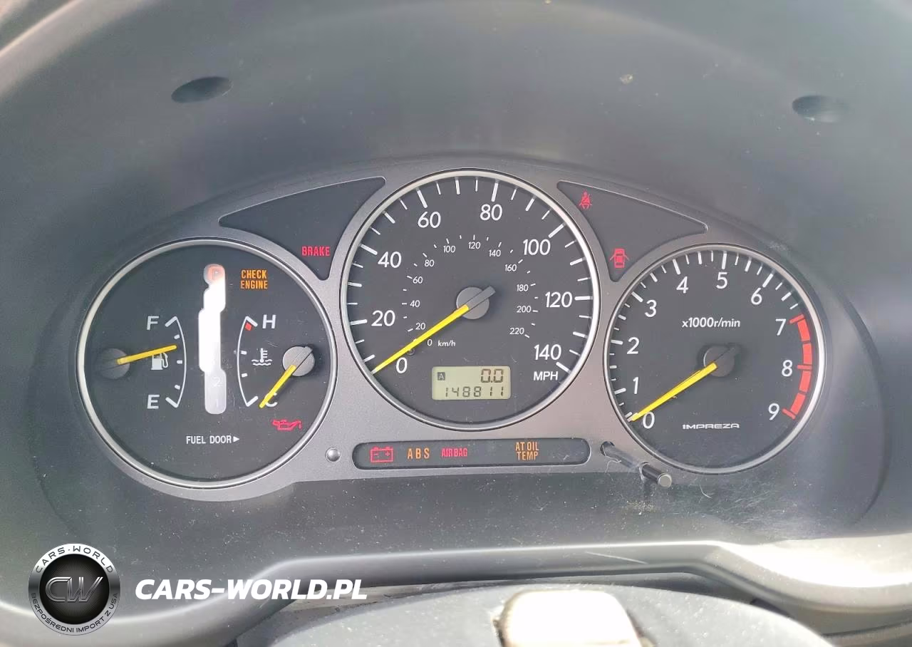 2002 Subaru Impreza Wrx VIN:JF1GG296X2H824031 - 9