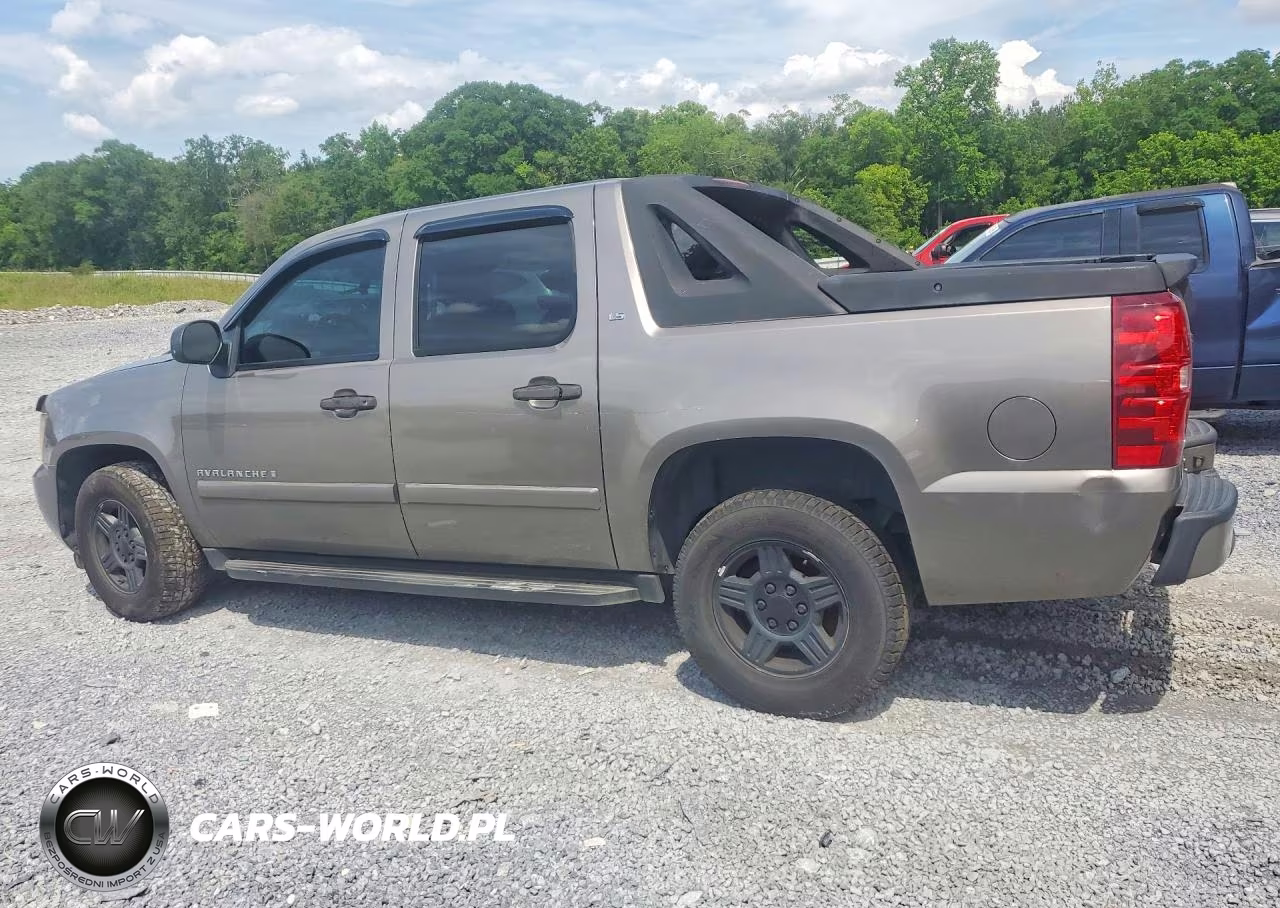 2007 Chevrolet Avalanche C1500 VIN:3GNEC120X7G283925 - 2