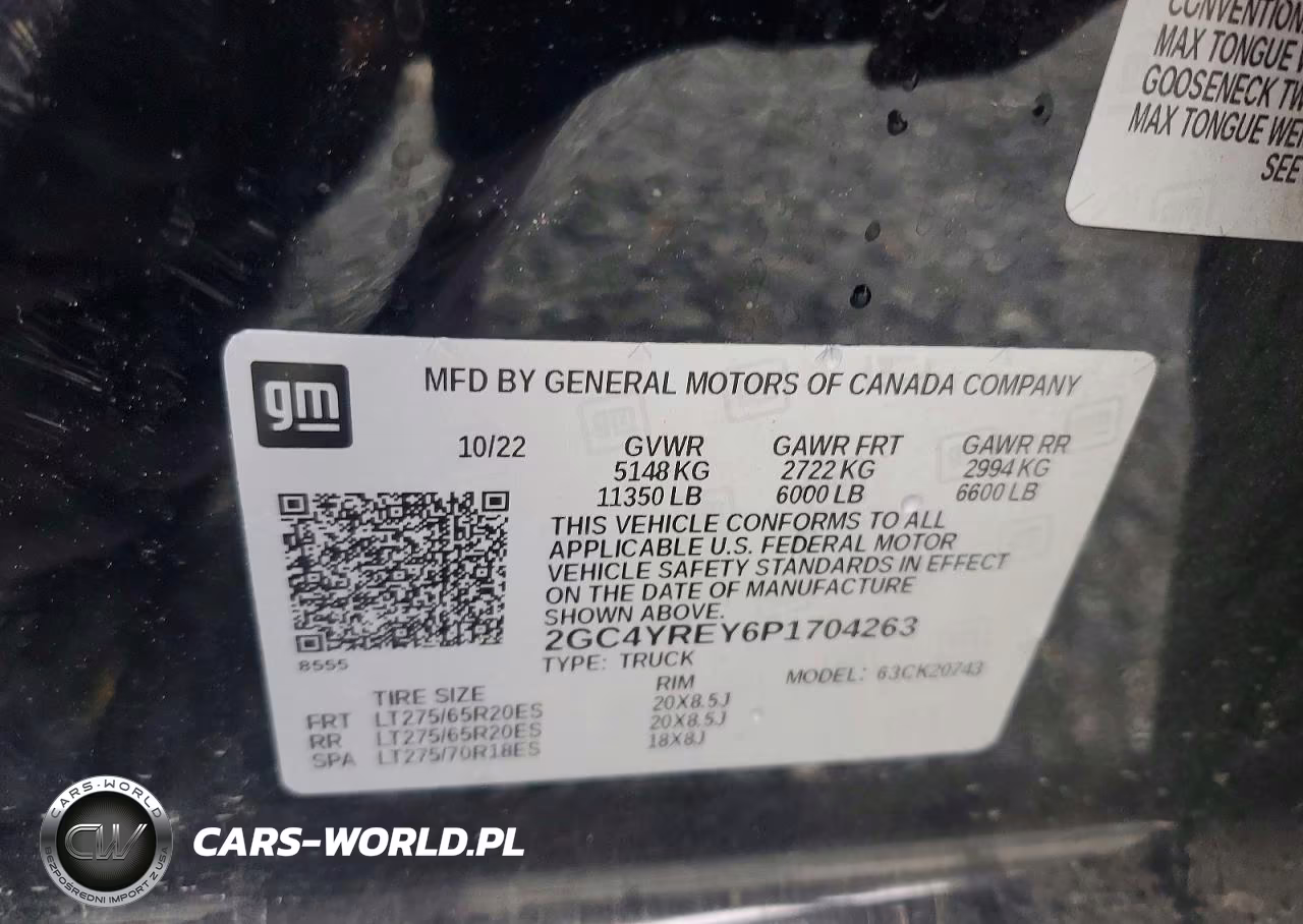 2023 Chevrolet Silverado K2500 High Country VIN:2GC4YREY6P1704263 - 12