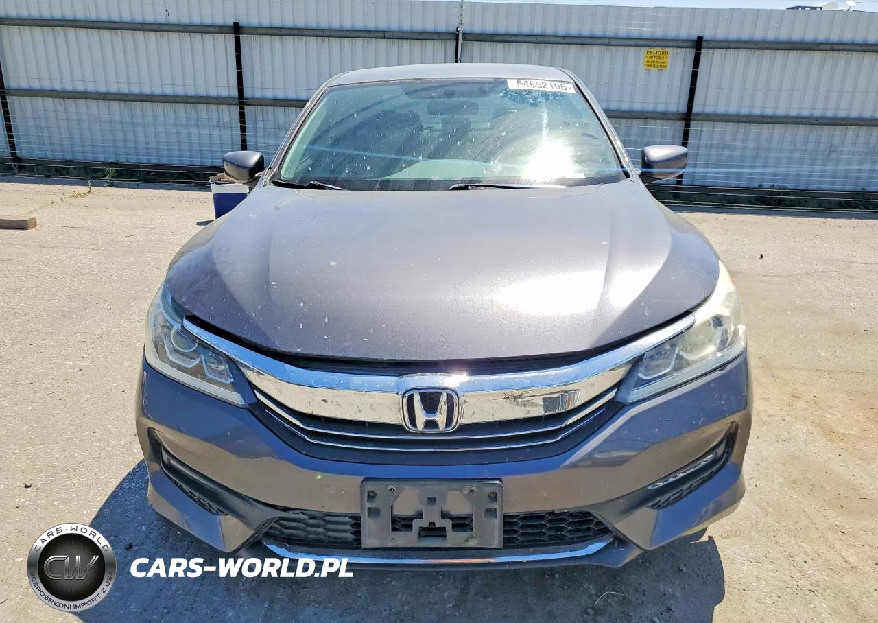 2017 Honda Accord Lx VIN:1HGCR2F30HA249681 - 5