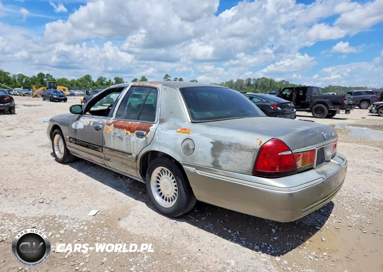 2000 Mercury Grand Marquis Gs VIN:2MEFM74W5YX675960 - 2
