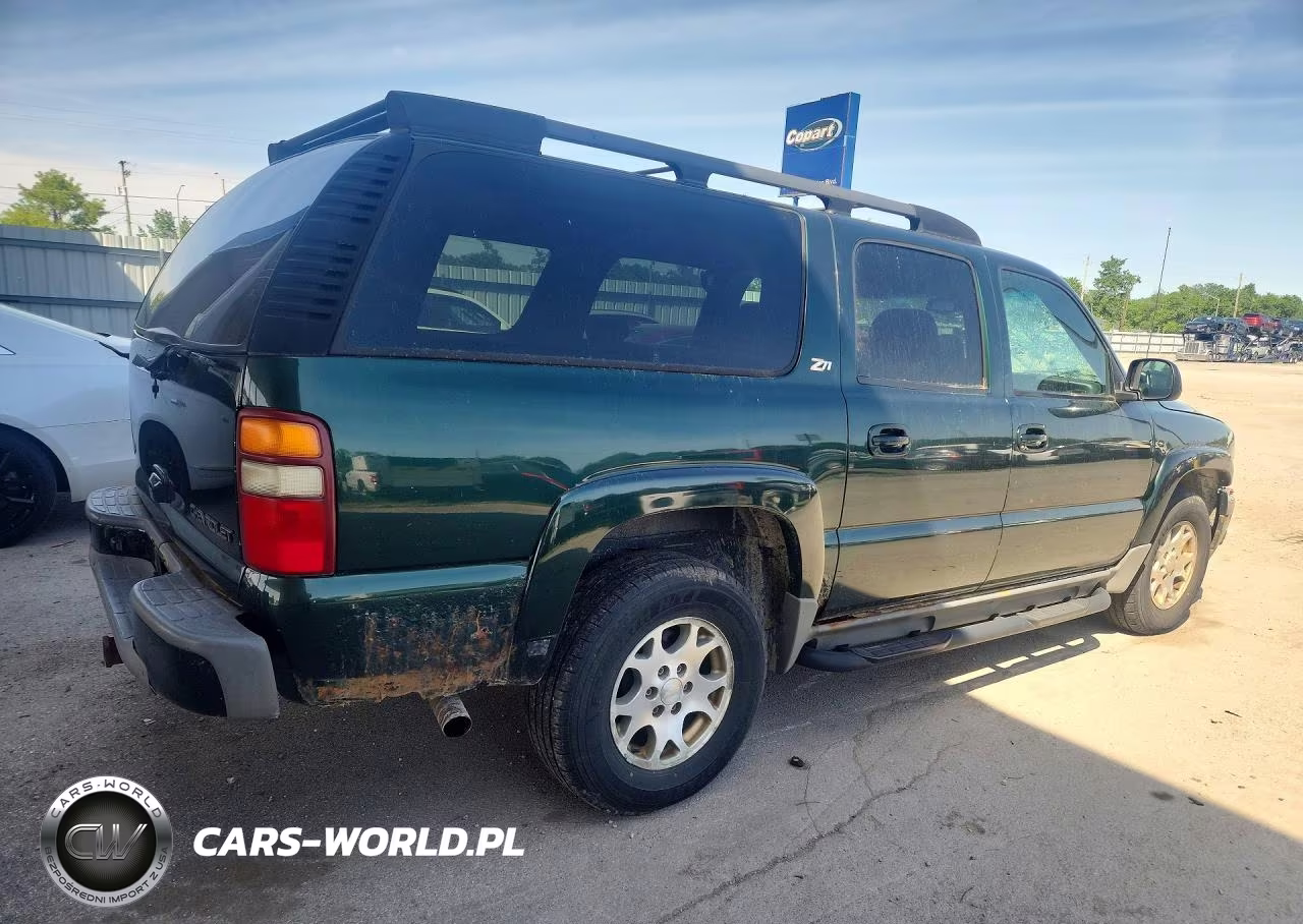 2002 Chevrolet Suburban K1500 VIN:3GNFK16Z32G314294 - 3