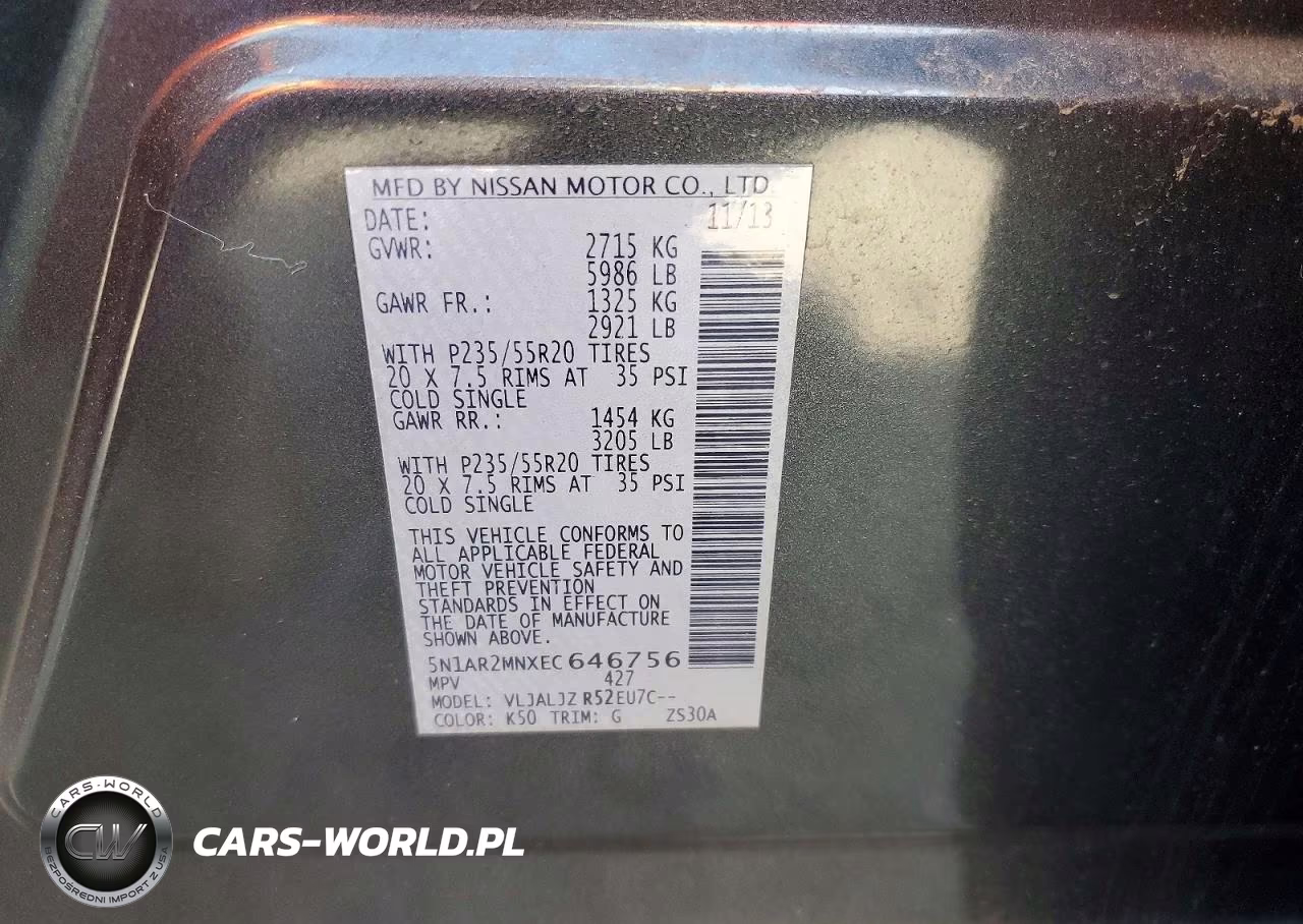 2014 Nissan Pathfinder S VIN:5N1AR2MNXEC646756 - 13