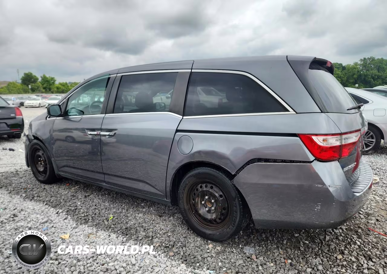 2012 Honda Odyssey Exl VIN:5FNRL5H65CB011652 - 2