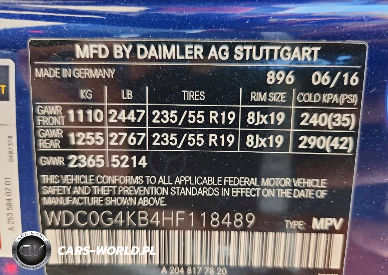 2017 Mercedes-Benz Glc 300 4Matic VIN:WDC0G4KB4HF118489 - 13