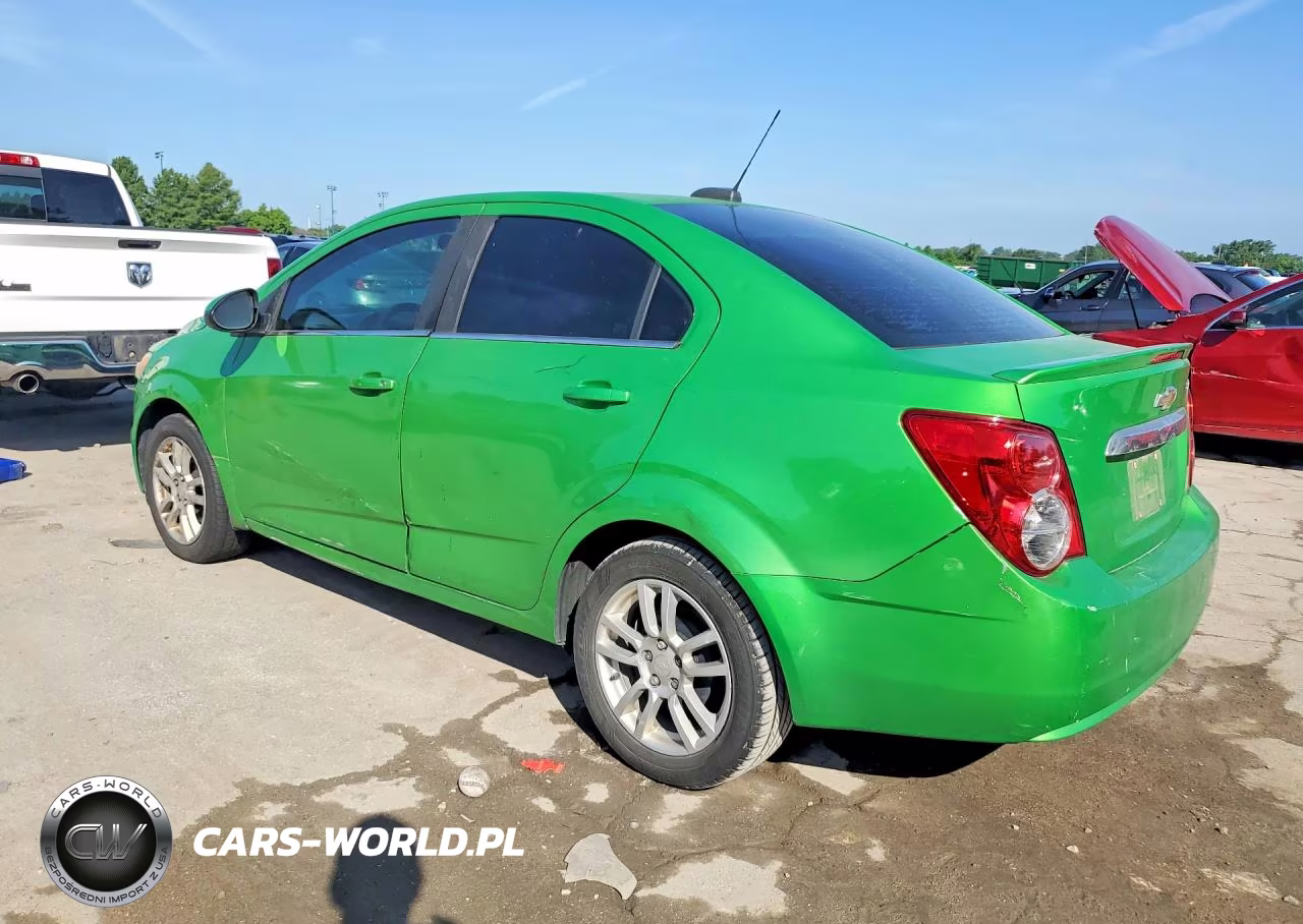 2015 Chevrolet Sonic Lt VIN:1G1JC5SH3F4132398 - 2