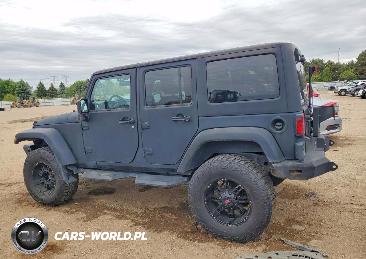 2017 Jeep Wrangler Unlimited Sahara VIN:1C4BJWEGXHL725677 - 2