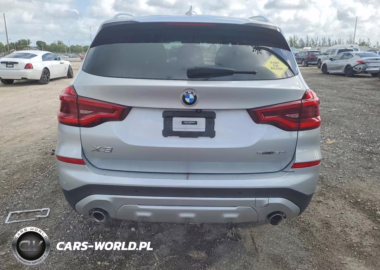 2021 BMW X3 Sdrive30I VIN:5UXTY3C01M9H96974 - 6