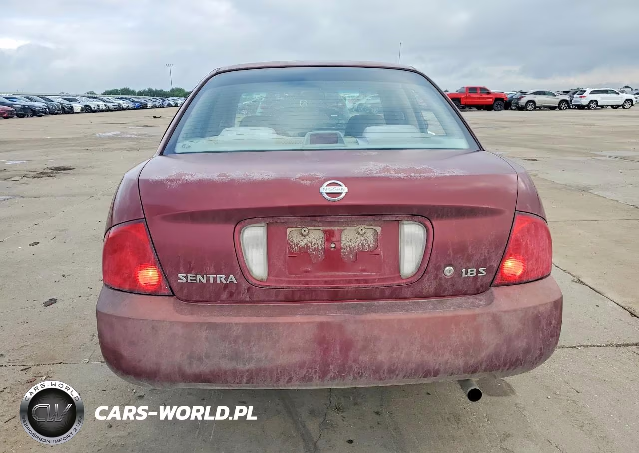 2004 Nissan Sentra 1.8 VIN:3N1CB51D44L897843 - 6