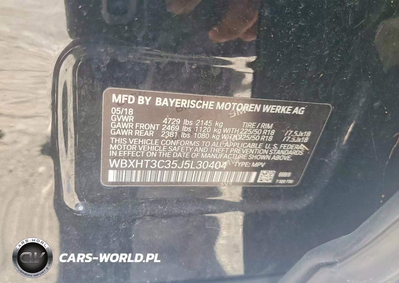 2018 BMW X1 xDrive28I VIN:WBXHT3C35J5L30404 - 13