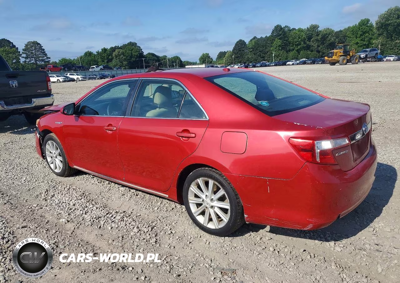 2012 Toyota Camry Hybrid Xle VIN:4T1BD1FK1CU011125 - 2
