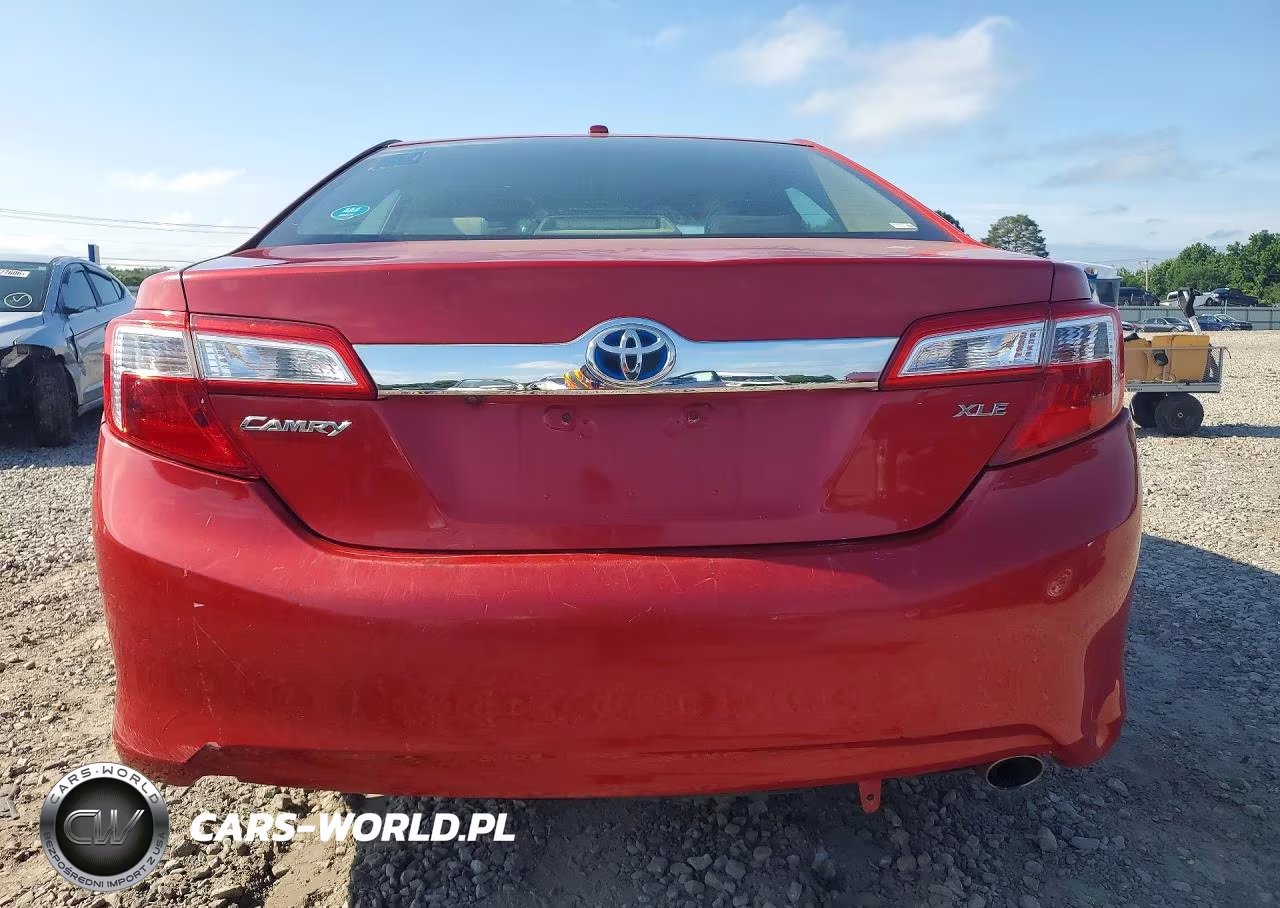 2012 Toyota Camry Hybrid Xle VIN:4T1BD1FK1CU011125 - 6