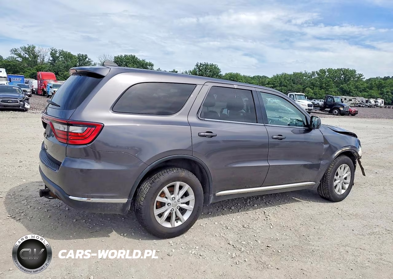 2014 Dodge Durango Sxt VIN:1C4RDJAG9EC383326 - 3