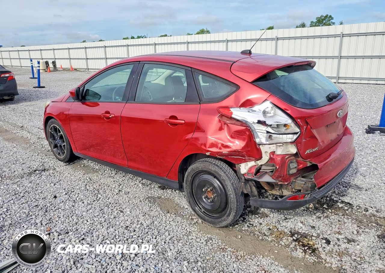 2012 Ford Focus Se VIN:1FAHP3K24CL371380 - 2