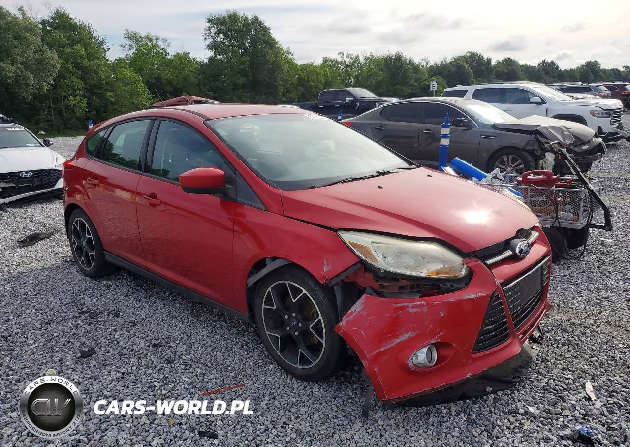 2012 Ford Focus Se VIN:1FAHP3K24CL371380 - 4