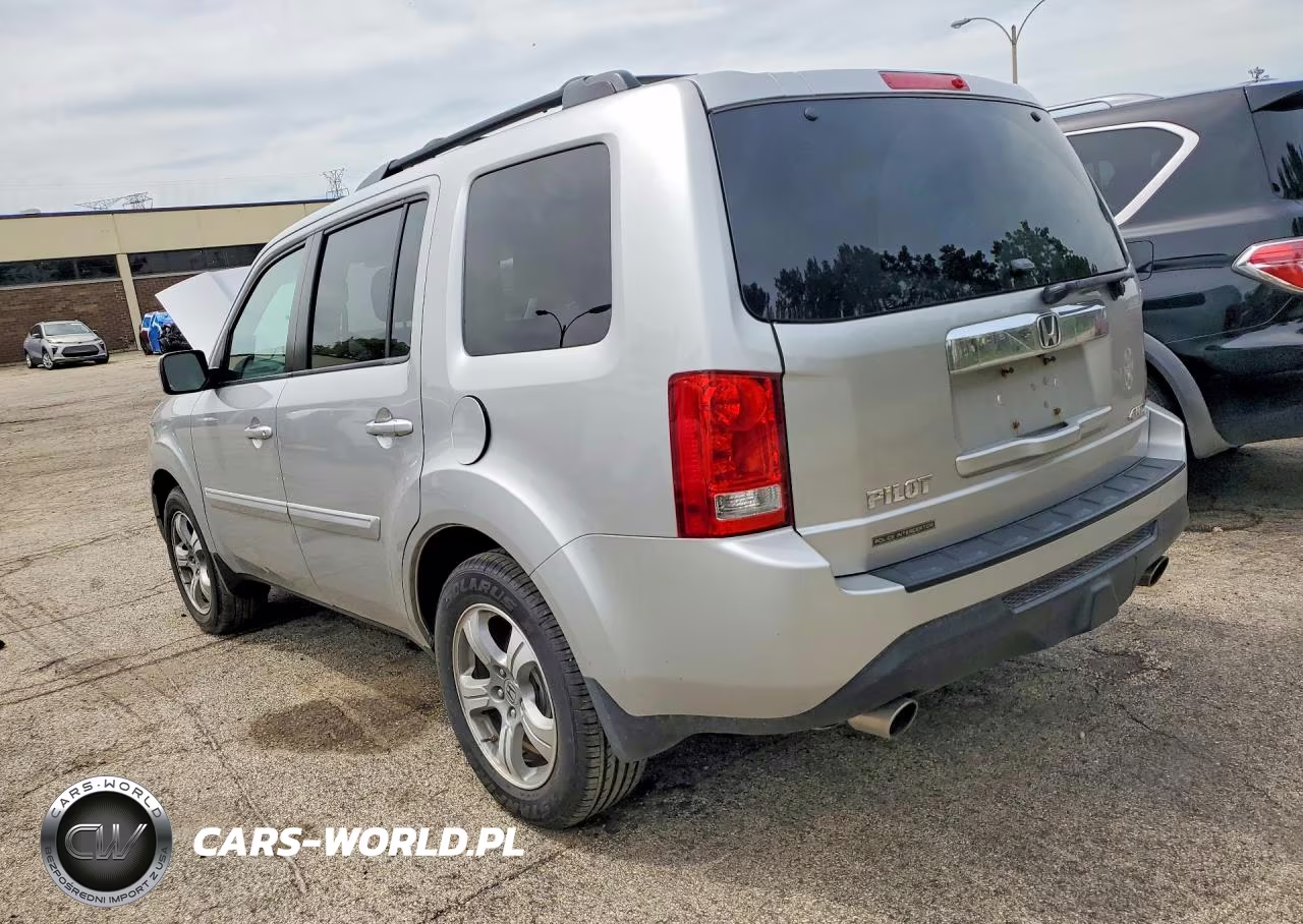 2014 Honda Pilot Exl VIN:5FNYF4H50EB040547 - 2