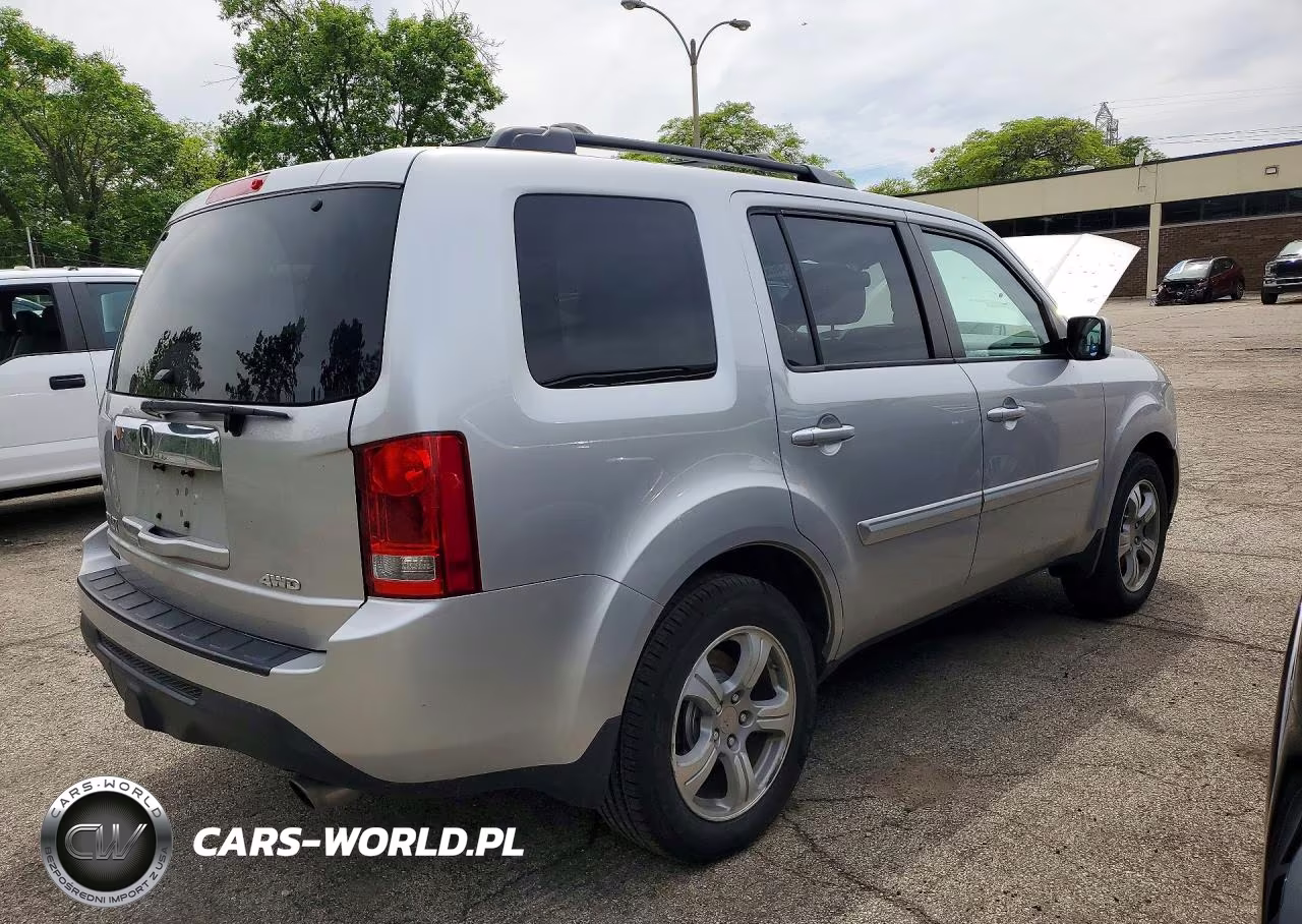 2014 Honda Pilot Exl VIN:5FNYF4H50EB040547 - 3