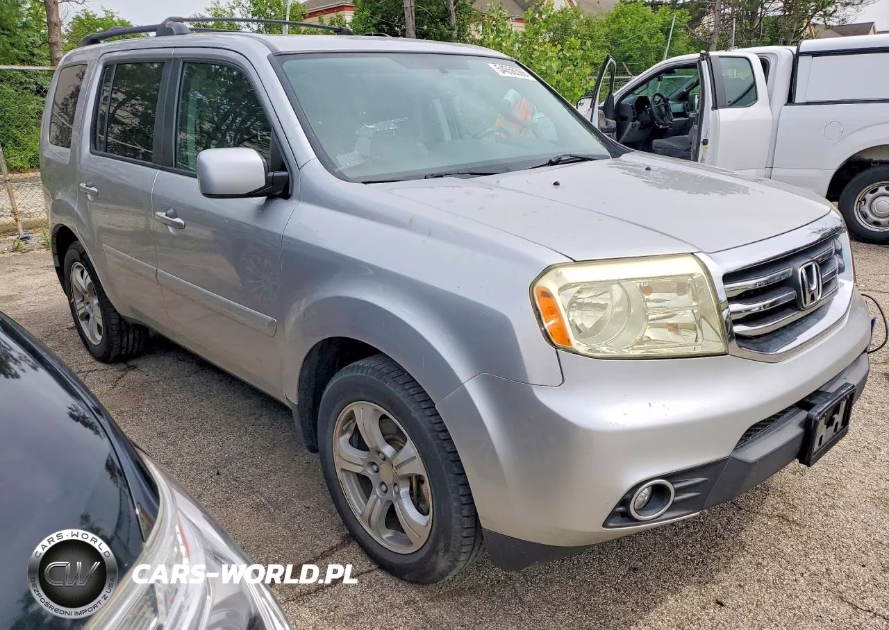 2014 Honda Pilot Exl VIN:5FNYF4H50EB040547 - 4