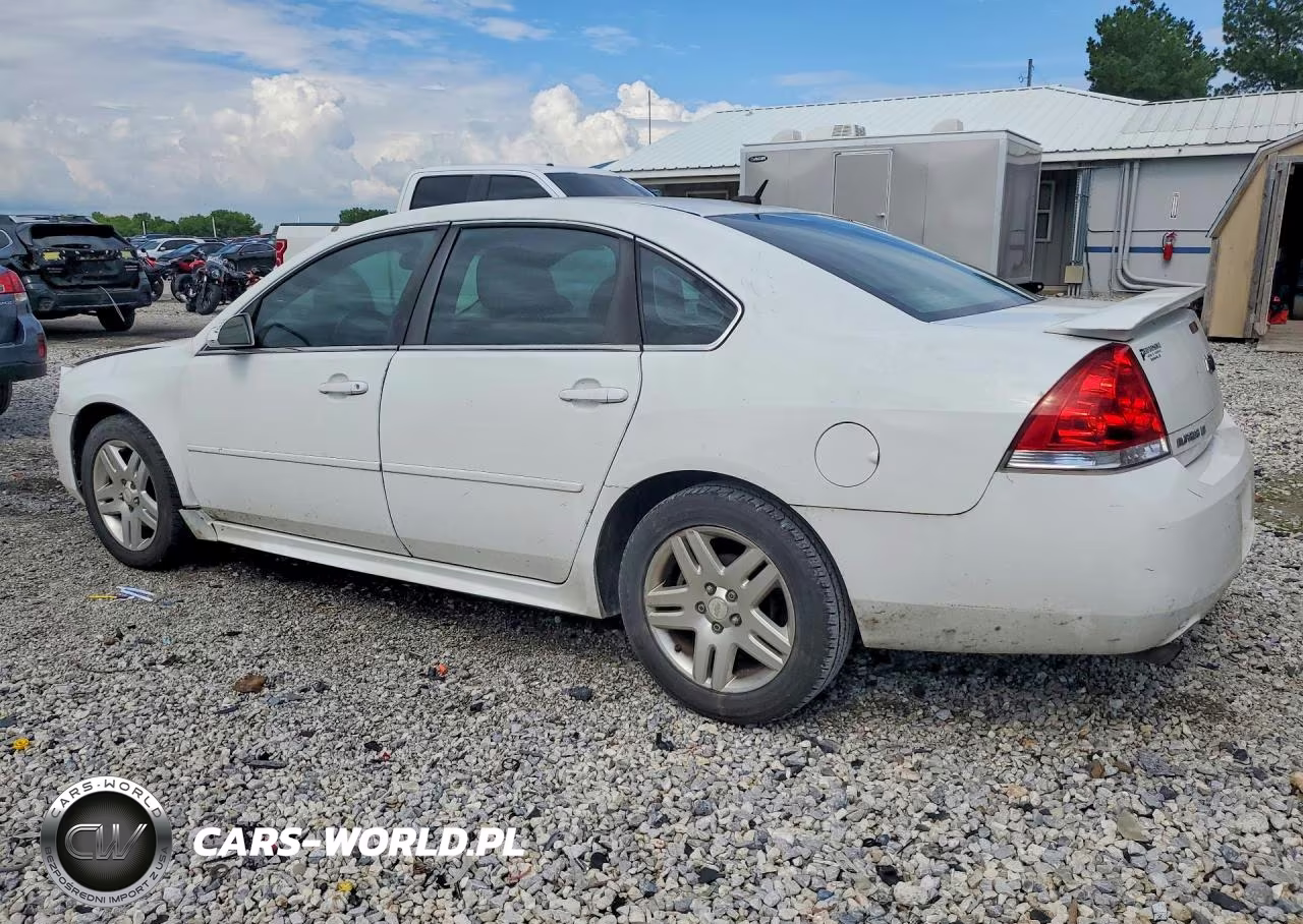 2012 Chevrolet Impala Lt VIN:2G1WG5E31C1134944 - 2