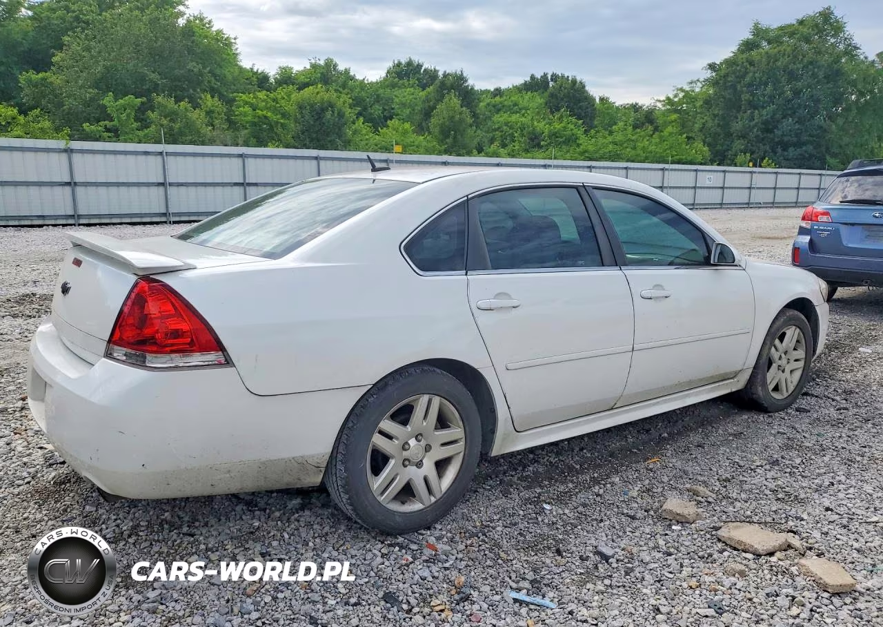 2012 Chevrolet Impala Lt VIN:2G1WG5E31C1134944 - 3