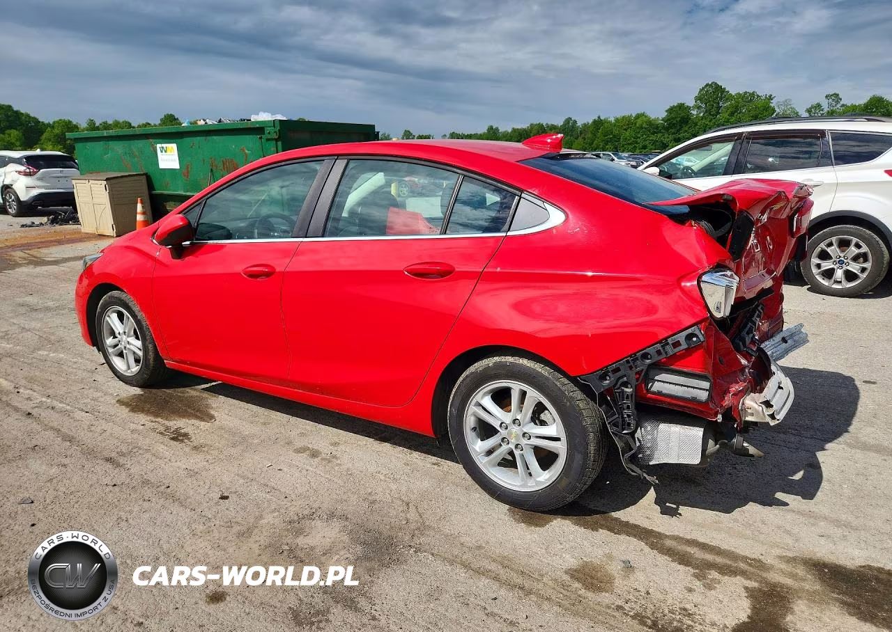 2018 Chevrolet Cruze Lt VIN:1G1BE5SM3J7106418 - 2