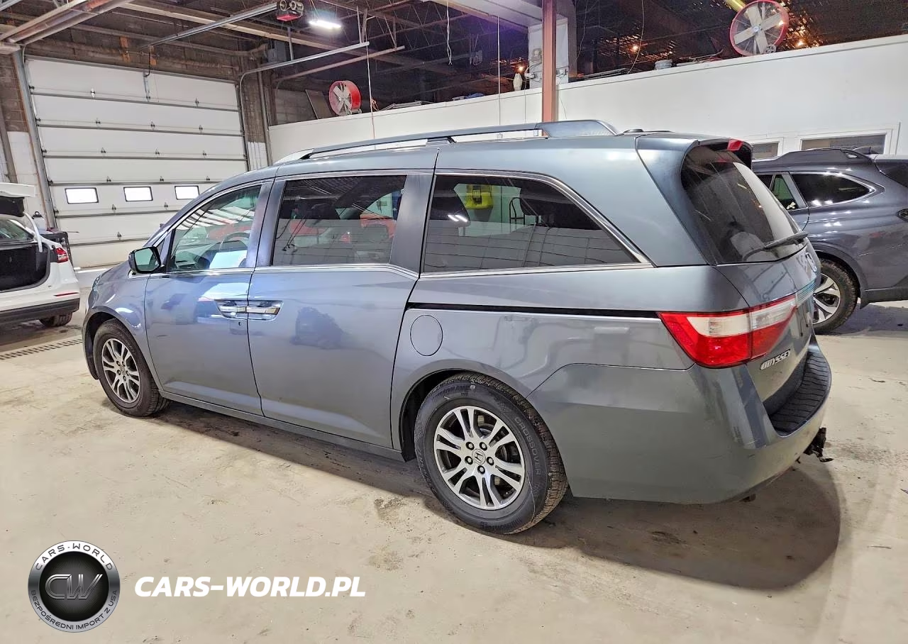 2012 Honda Odyssey Exl VIN:5FNRL5H62CB114477 - 2