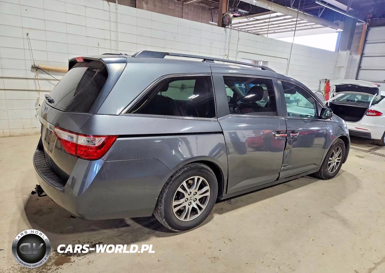 2012 Honda Odyssey Exl VIN:5FNRL5H62CB114477 - 3