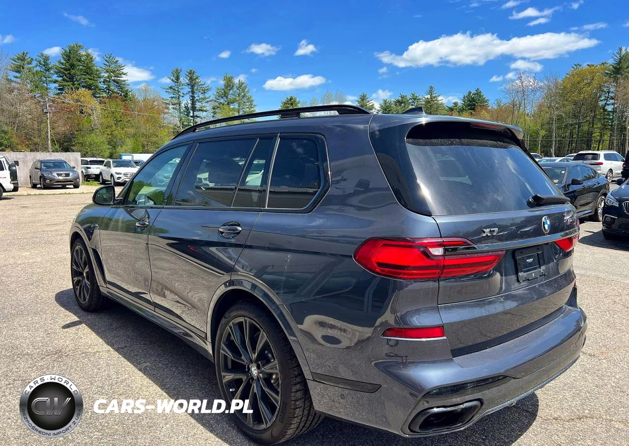 2022 BMW X7 M50I VIN:5UXCX6C00N9J47458 - 3