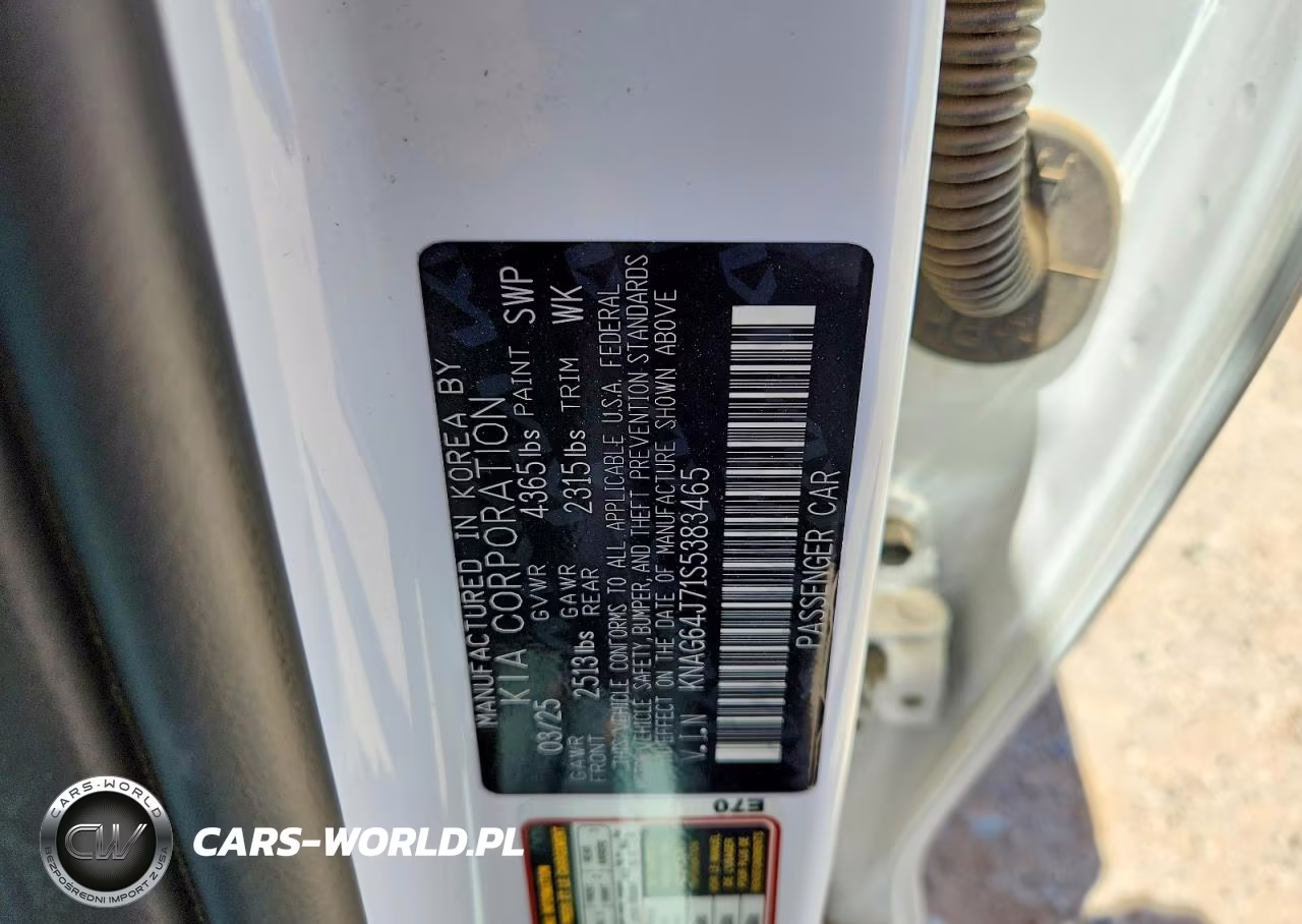 2025 Kia K5 Gt Line VIN:KNAG64J71S5383465 - 13