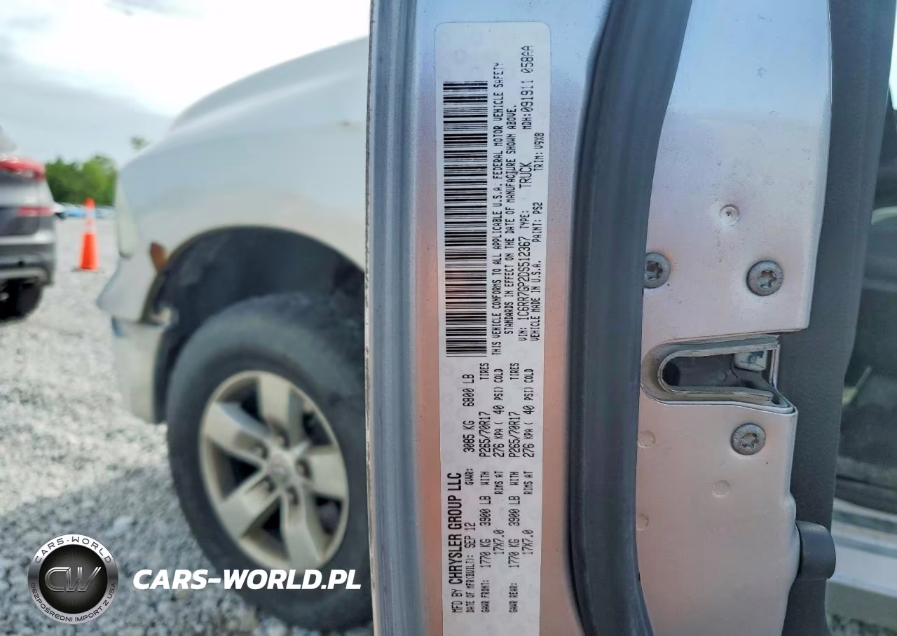 2013 Ram 1500 Slt VIN:1C6RR7GP2DS512367 - 12