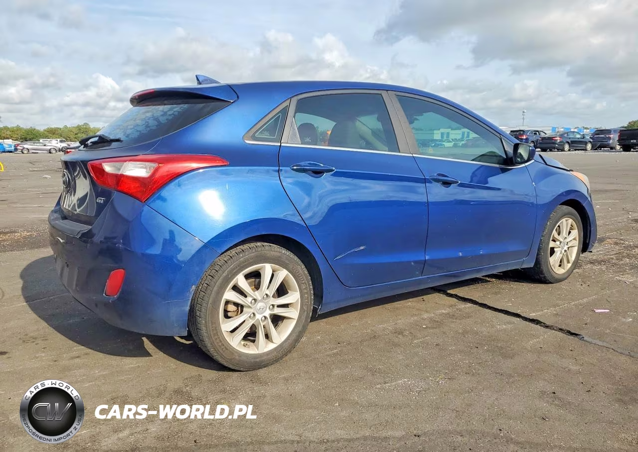 2013 Hyundai Elantra Gt Base VIN:KMHD35LE4DU088333 - 3