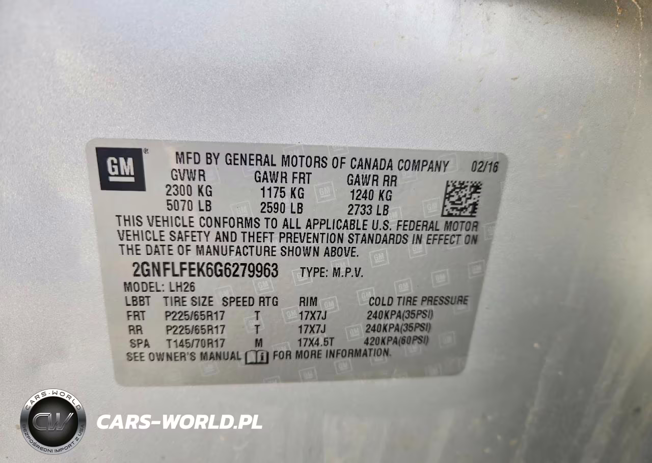 2016 Chevrolet Equinox Lt VIN:2GNFLFEK6G6279963 - 13