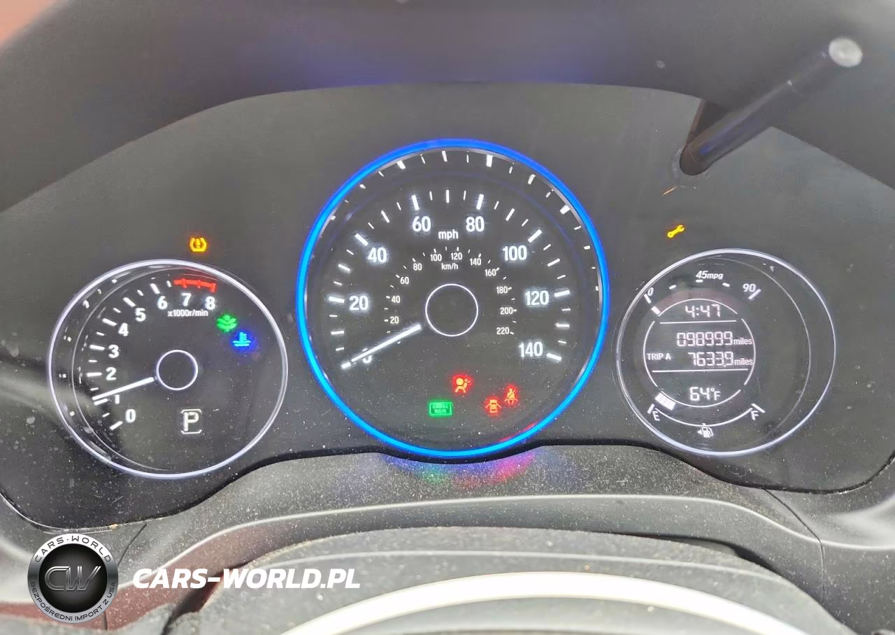 2021 Honda Hr-V Lx VIN:3CZRU6H31MM725469 - 9
