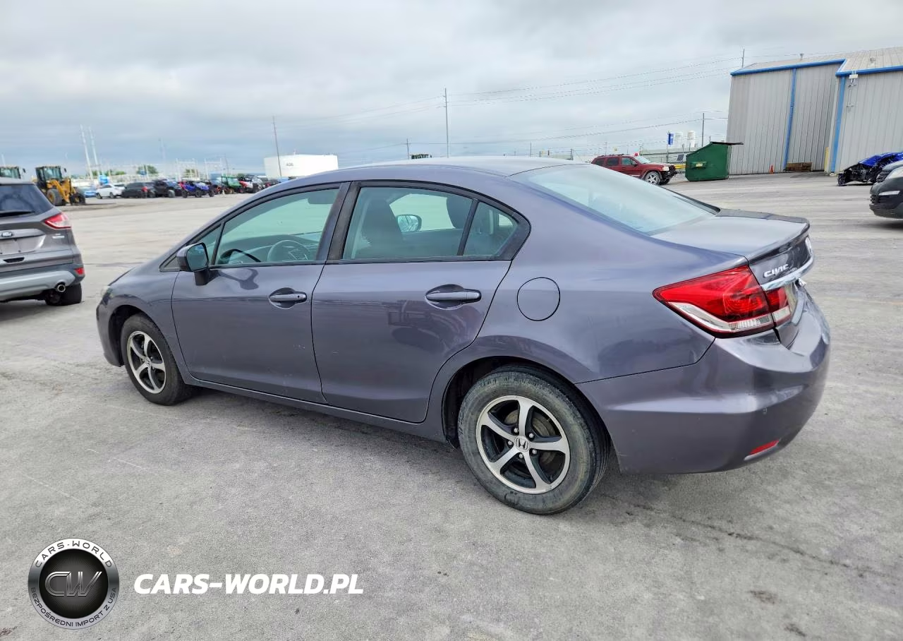 2015 Honda Civic Se VIN:19XFB2F73FE087560 - 2
