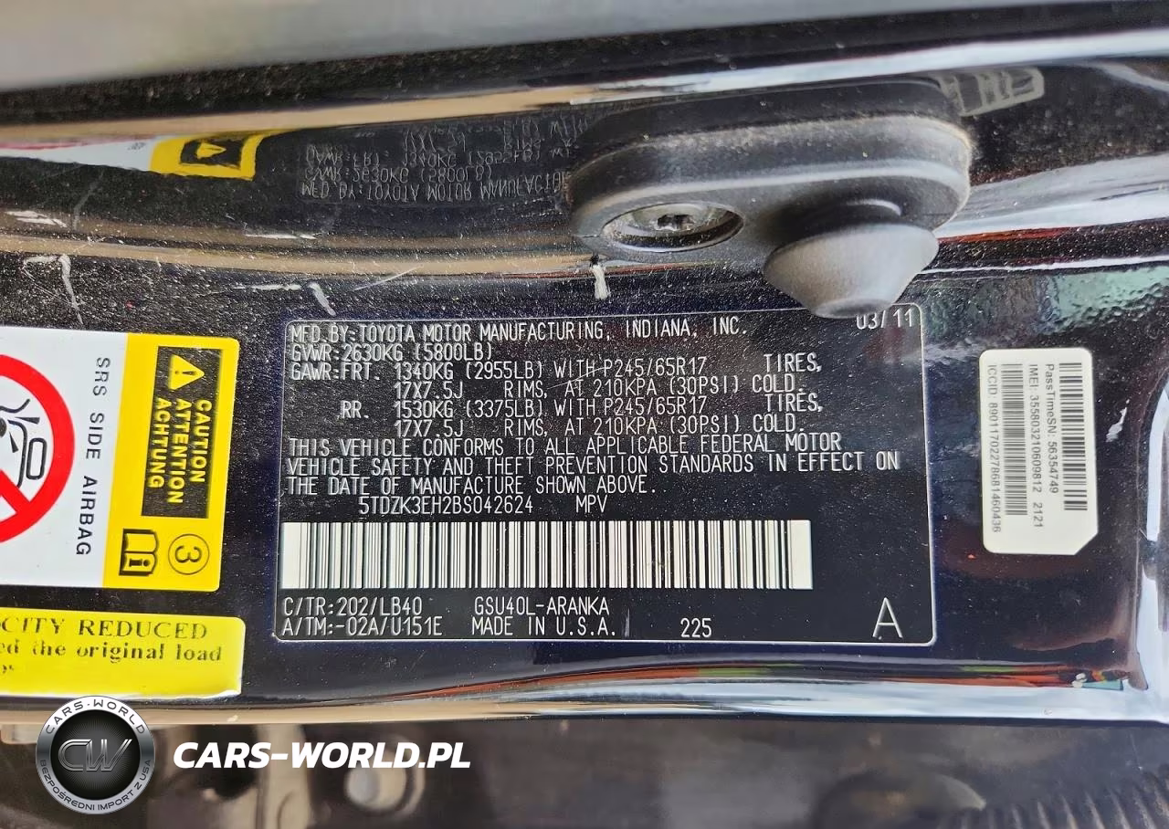 2011 Toyota Highlander Se VIN:5TDZK3EH2BS042624 - 13
